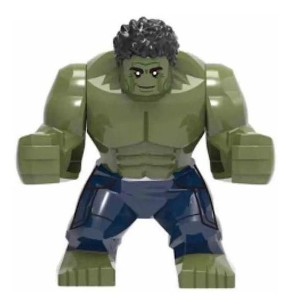 Imagem de Boneco Big Blocos De Montar Grande Hulk Vingadores Ultimato