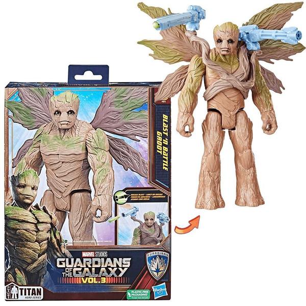 Imagem de Boneco Blast N Battle Groot Guardiões Da Galáxia 30Cm Hasbro