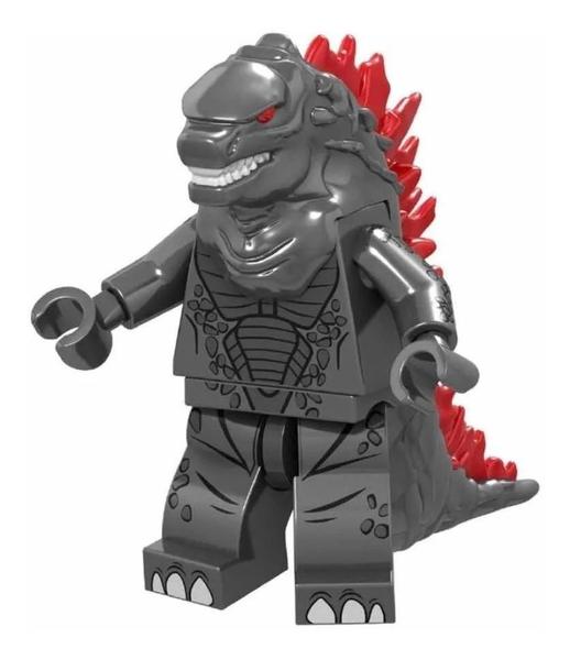 Imagem de Boneco Blocos De Montar Ash Godzilla