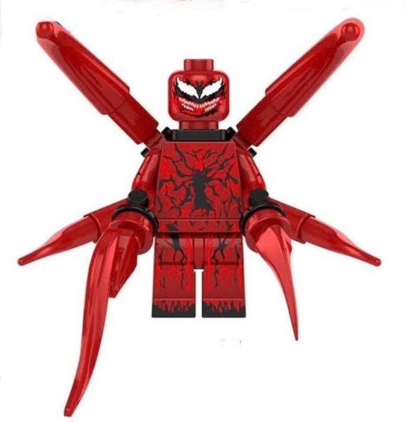 Imagem de Boneco Blocos De Montar Carnificina Garras X Homem Aranha