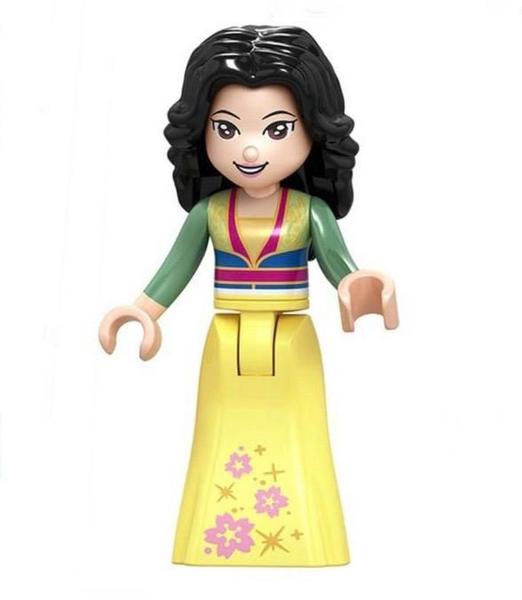 Imagem de Boneco Blocos De Montar Coleção Princesas - Princesa Mulan