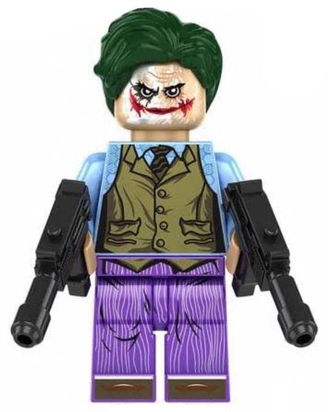 Imagem de Boneco Blocos De Montar Coringa Batman Cavaleiro Das Trevas