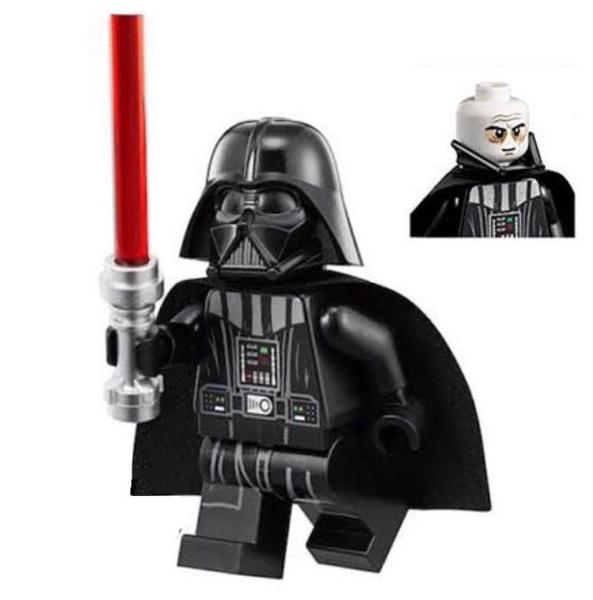 Imagem de Boneco Blocos De Montar Darth Vader Sabre De Luz