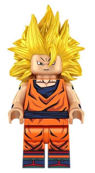 Imagem de Boneco Blocos De Montar Goku Super Dragon Ball