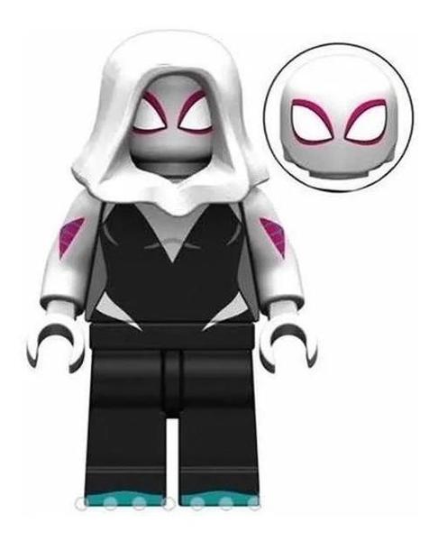 Imagem de Boneco Blocos De Montar Spider Gwen Homem Aranha