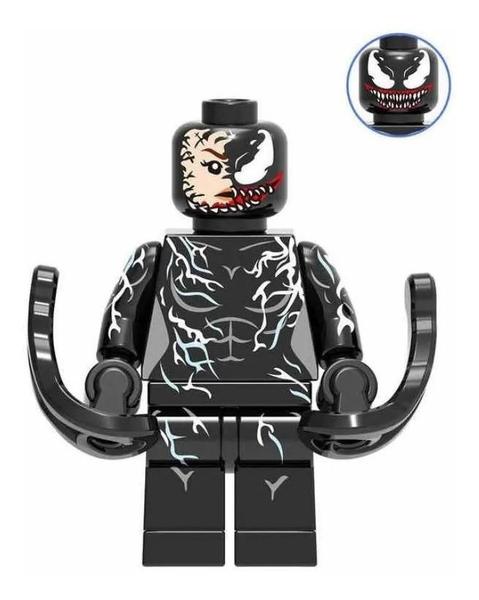 Imagem de Boneco Blocos De Montar Venom Mulher Homem Aranha Venom