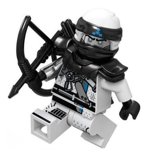 Imagem de Boneco Blocos De Montar Zane Fight Combate Ninjago Ninja Go