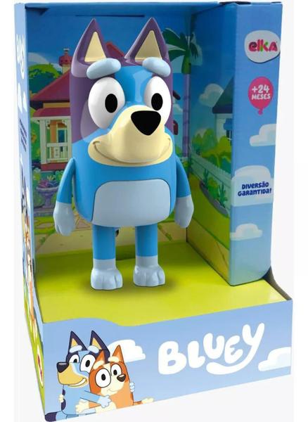 Imagem de Boneco Bluey Desenho Cãozinho 21 Cm Elka - 1249