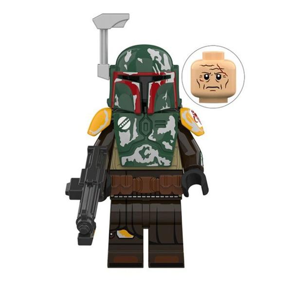 Imagem de Boneco Boba Fett Star Wars em Bloco 