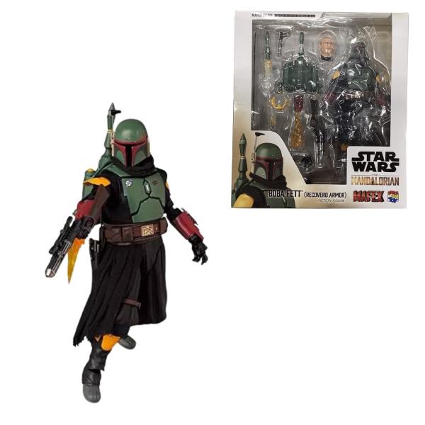 Imagem de Boneco Boneco MAFEX No.201 Boba Fett Recoverd Armor