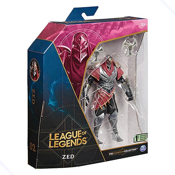 Imagem de Boneco Brinquedo Colecionável League Of Legends Zed 16Cm