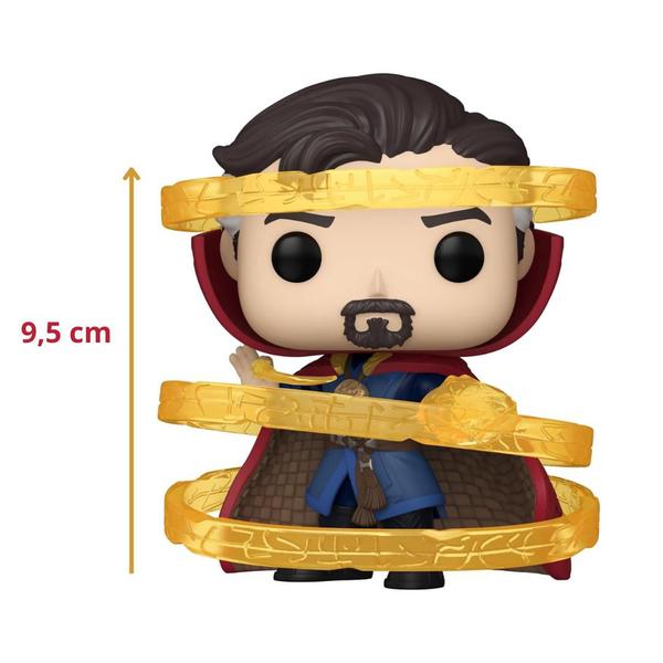 Imagem de Boneco Brinquedo Figura de Ação Funko Pop Doutor Estranho Com Feitiço Vinil Marvel Original 1162