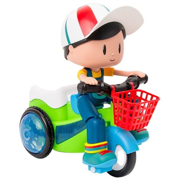 Imagem de Boneco Brinquedo Gira e Pedala Brincadeira Radical