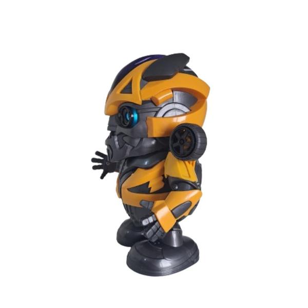 Imagem de Boneco Bumblebee Dance Hero - Música, LED - 11,5cm x 19,5cm