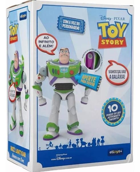 Boneco Buzz Lightyear Com Som Toys Story - Toyng 51028