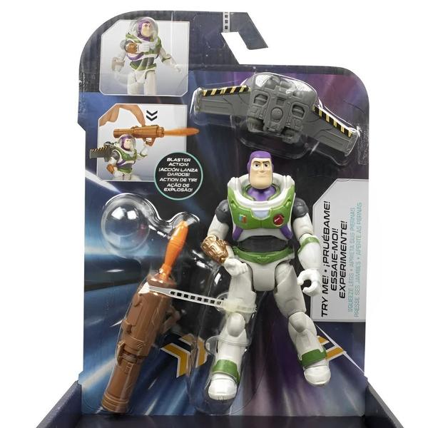 Imagem de Boneco Buzz Lightyear Equipado Missões Mattel Disney Pixar Brinquedo Infantil Mattel