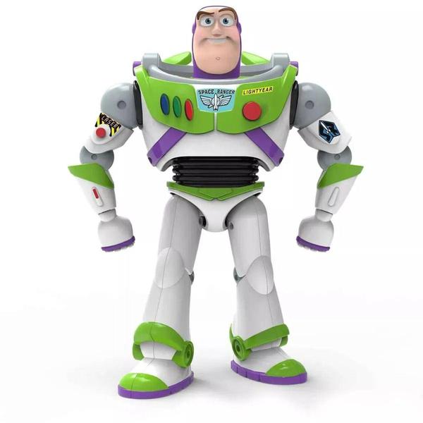 Imagem de Boneco Buzz Lightyear Toy Story 4 - 26 Cm Articulado E Fala 10 Frases Português - Etitoys