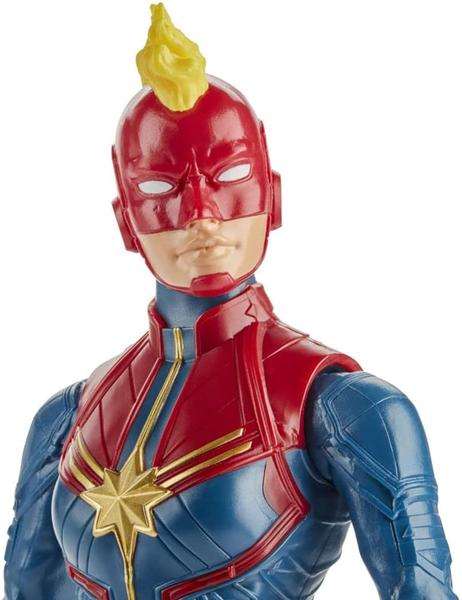 Imagem de Boneco Capitã Marvel Titan Hero Series Avengers Vingadores Marvel Blast Gear E7875 - Hasbro