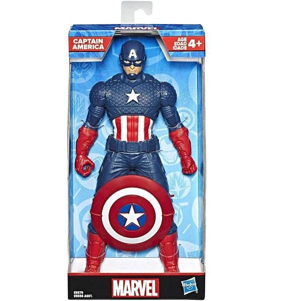 Imagem de Boneco Capitão América 24 cm - Figura Clássica Marvel