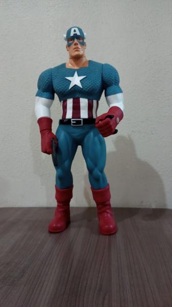 Imagem de Boneco Capitão América Marvel Colecionador 45cm