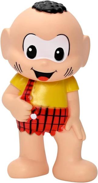 Imagem de Boneco Cascao De Vinil 18cm Zippy Toys Coleção Bonecos Turma Da Mônica Clássicos Brinquedo Infantil