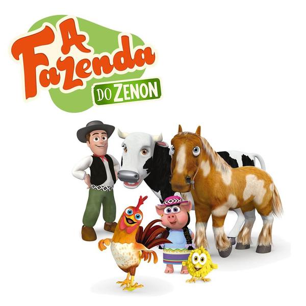 Imagem de Boneco Cavalo Bretão De Vinil Zenon - Líder Brinquedos