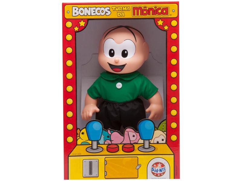 Imagem de Boneco Cebolinha Turma da Mônica 35cm