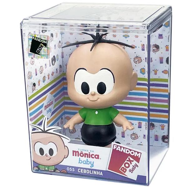 Imagem de Boneco Cebolinha Turma Da Monica Fandom Box Colecionável - Lider Brinquedos