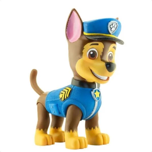 Imagem de Boneco Chase Gigante 45CM Articulado Patrulha Canina Muito Fofo e Macio +De 3 Anos Mimo Toys - 0960