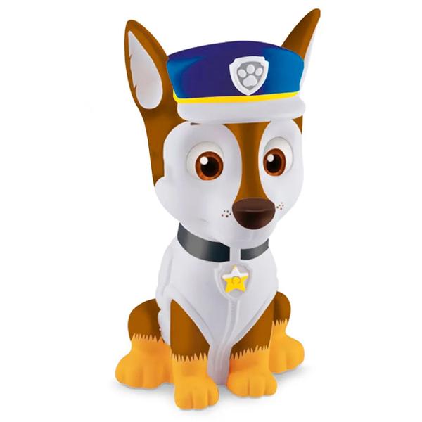 Imagem de Boneco Chase Patrulha Canina Para Colorir Com Tintas Guache Paw Patrol