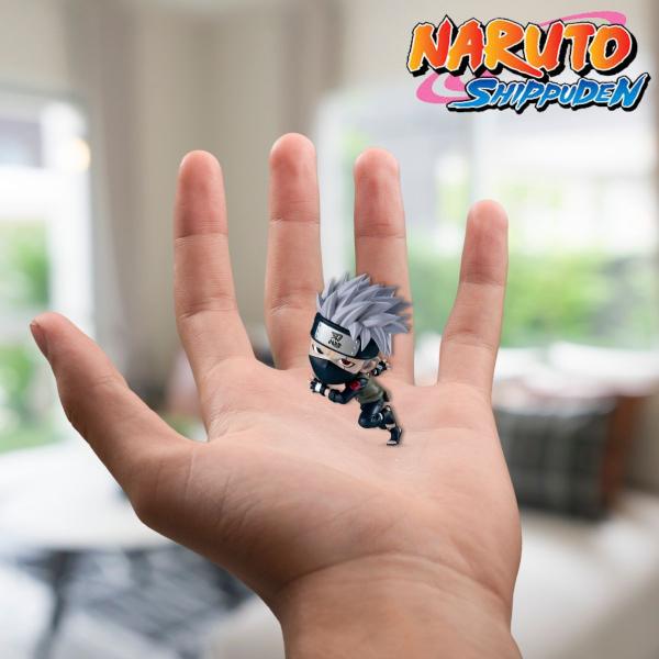 Imagem de Boneco Chibi Bandai Kakashi Hatake Naruto Shippuden - Fun