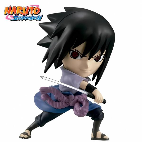 Imagem de Boneco Chibi Master Wave 1 Bandai Sasuke Uchiha Naruto Shippuden Fun