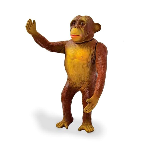 Imagem de Boneco Chimpanzé Vinil Macio Zoológico Infantil - Db Play