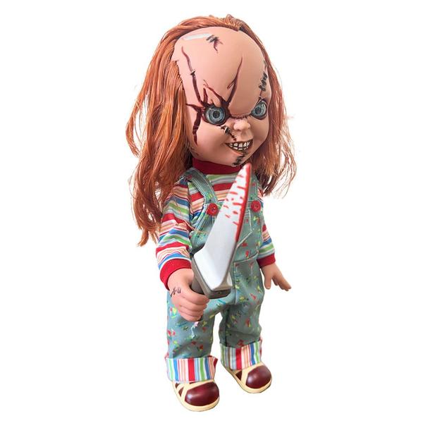 Imagem de Boneco Chucky Brinquedo Assassino Terror Grande 38cm Vinil