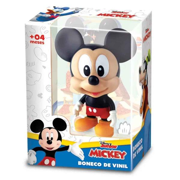 Imagem de Boneco Coleção Baby Mickey E Amigos Original Disney Junior  Lider Brinquedos  12cm Articulado Em Vinil Atóxico