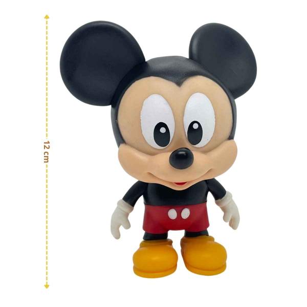 Imagem de Boneco Coleção Baby Mickey E Amigos Original Disney Junior  Lider Brinquedos  12cm Articulado Em Vinil Atóxico