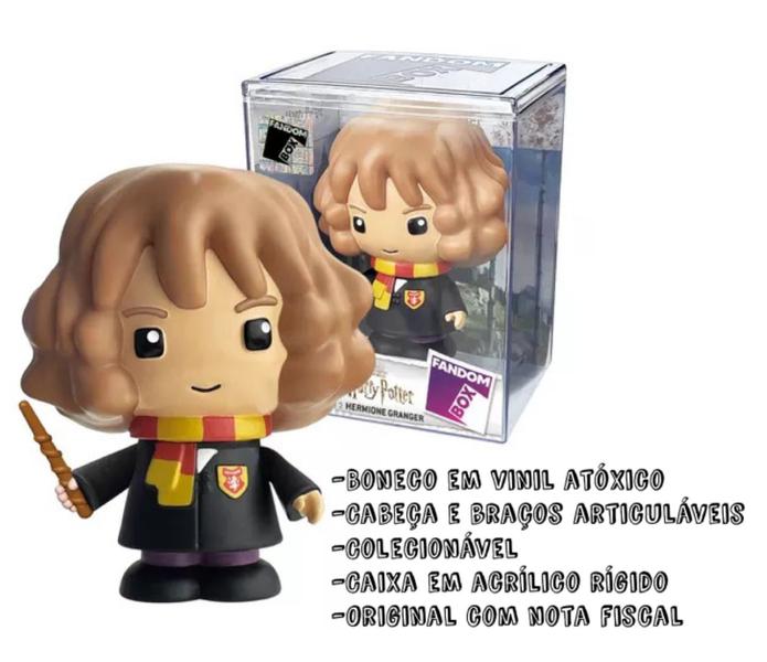 Imagem de Boneco Coleção Hermione Harry Potter Action Figure Vinil