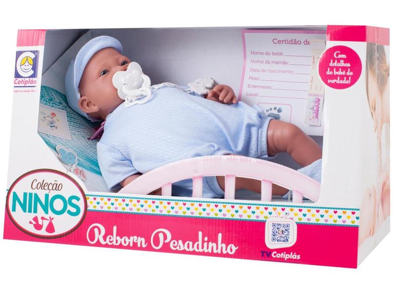 Imagem de Boneco Coleção Ninos Pesadinho - com Acessório Cotiplás