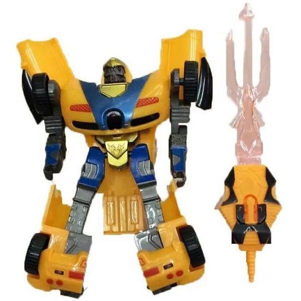 Imagem de Boneco Coleçao Robot Warriors Amarelo ZP00172