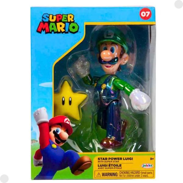 Imagem de Boneco Coleção Super Mario Articulado - Sunny Brinquedos