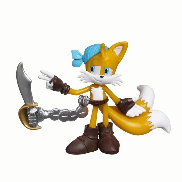 Imagem de Boneco Colecionável 6,5cm Sonic Prime - Tails Pirata