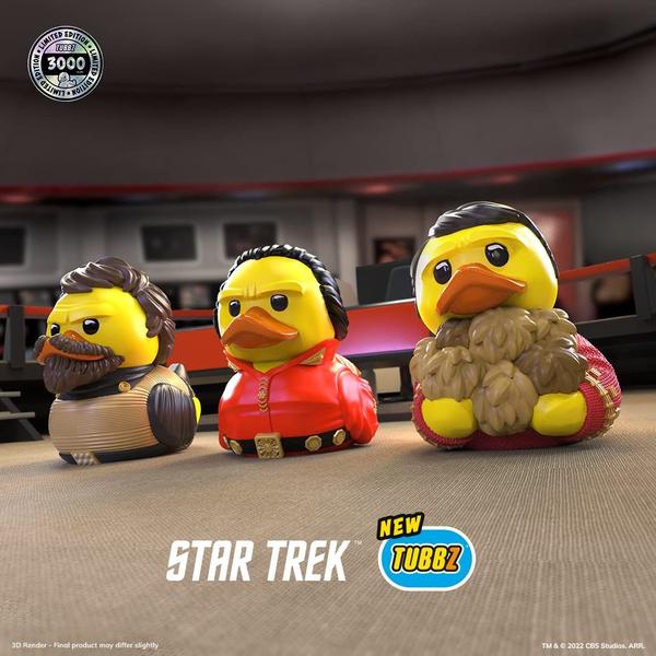 Imagem de Boneco colecionável de vinil Duck TUBBZ Star Trek Khan 9cm