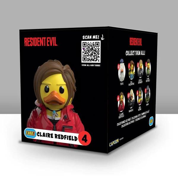 Imagem de Boneco colecionável de vinil Rubber Duck TUBBZ Claire Redfield