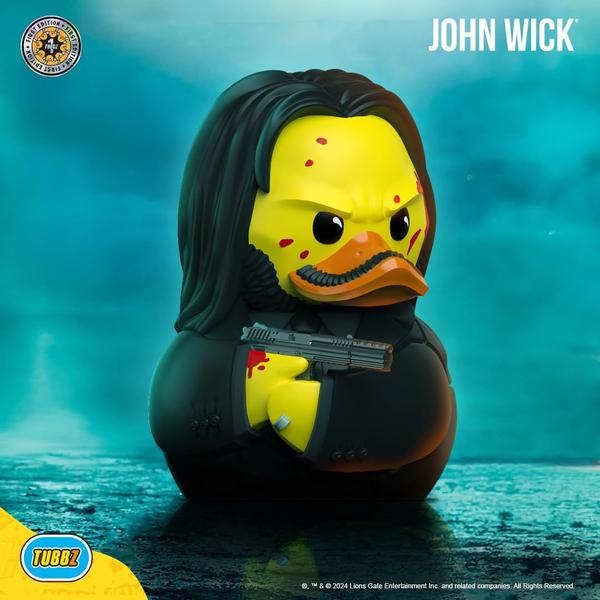 Imagem de Boneco colecionável de vinil Rubber Duck TUBBZ John Wick