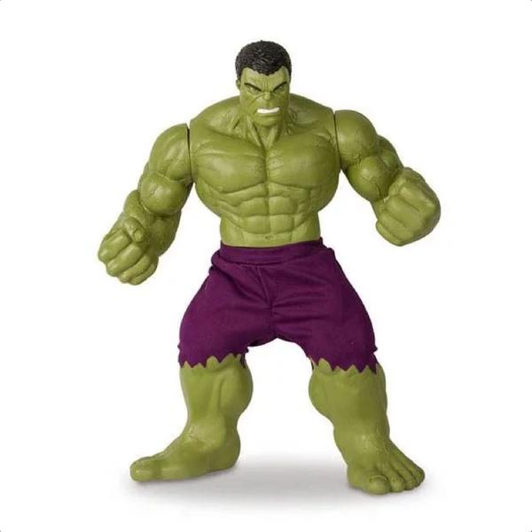 Imagem de Boneco Colecionável Hulk Verde Revolution Gigante 45CM Articulado +De 3 Anos Brinquedo Mimo Toys - 0516