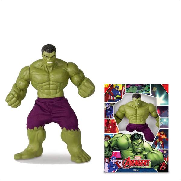 Imagem de Boneco Colecionável Hulk Verde Revolution Gigante 45CM Articulado +De 3 Anos Brinquedo Mimo Toys - 0516