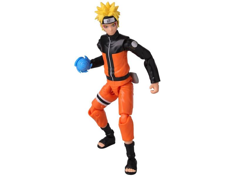 Boneco Colecionável Naruto Bandai Uzumaki - Sage Mode 15cm com Acessório Fun Imagem de Boneco Colecionável Naruto Bandai Uzumaki