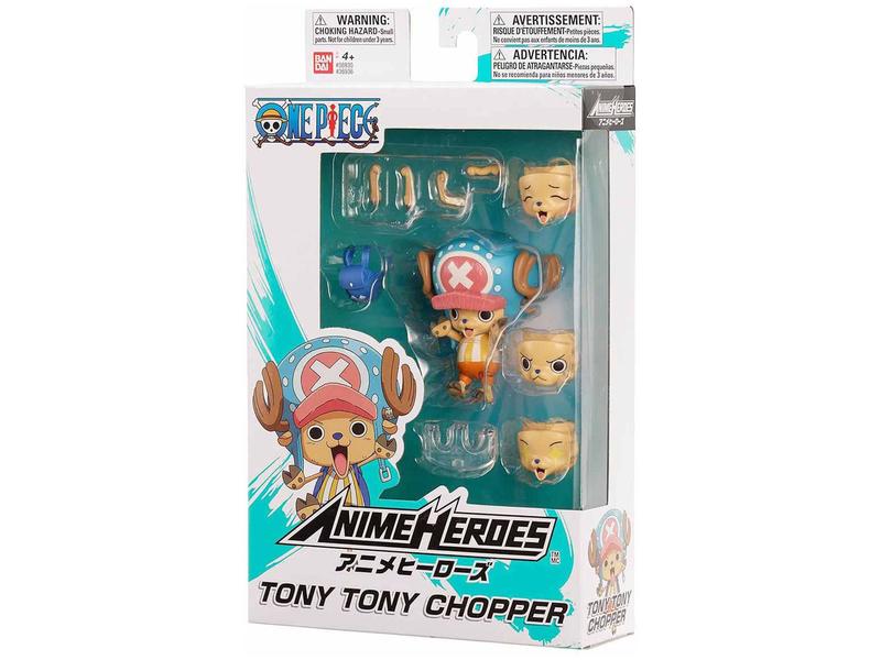 Boneco Colecionável One Piece Tony Tony Chopper 6cm com Acessórios Sunny Brinquedos Imagem de Boneco Colecionável One Piece Tony Tony Chopper 6cm com Acessórios Sunny Brinquedos