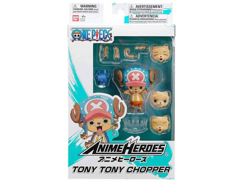 Boneco Colecionável One Piece Tony Tony Chopper 6cm com Acessórios Sunny Brinquedos Imagem de Boneco Colecionável One Piece Tony Tony Chopper 6cm com Acessórios Sunny Brinquedos