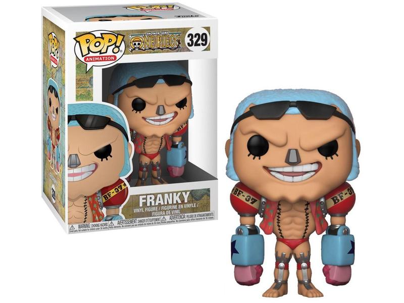 Imagem de Boneco Colecionável Pop One Piece Franky - 10,5cm Funko